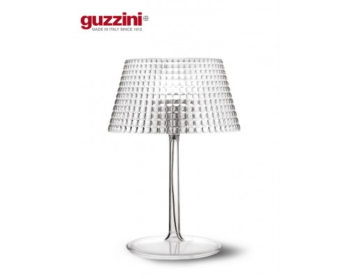 Guzzini Lampada da tavolo grande Tiffany trasparente